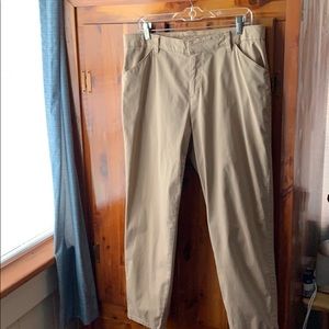 terra sky khakis mid-length size 14W almost new